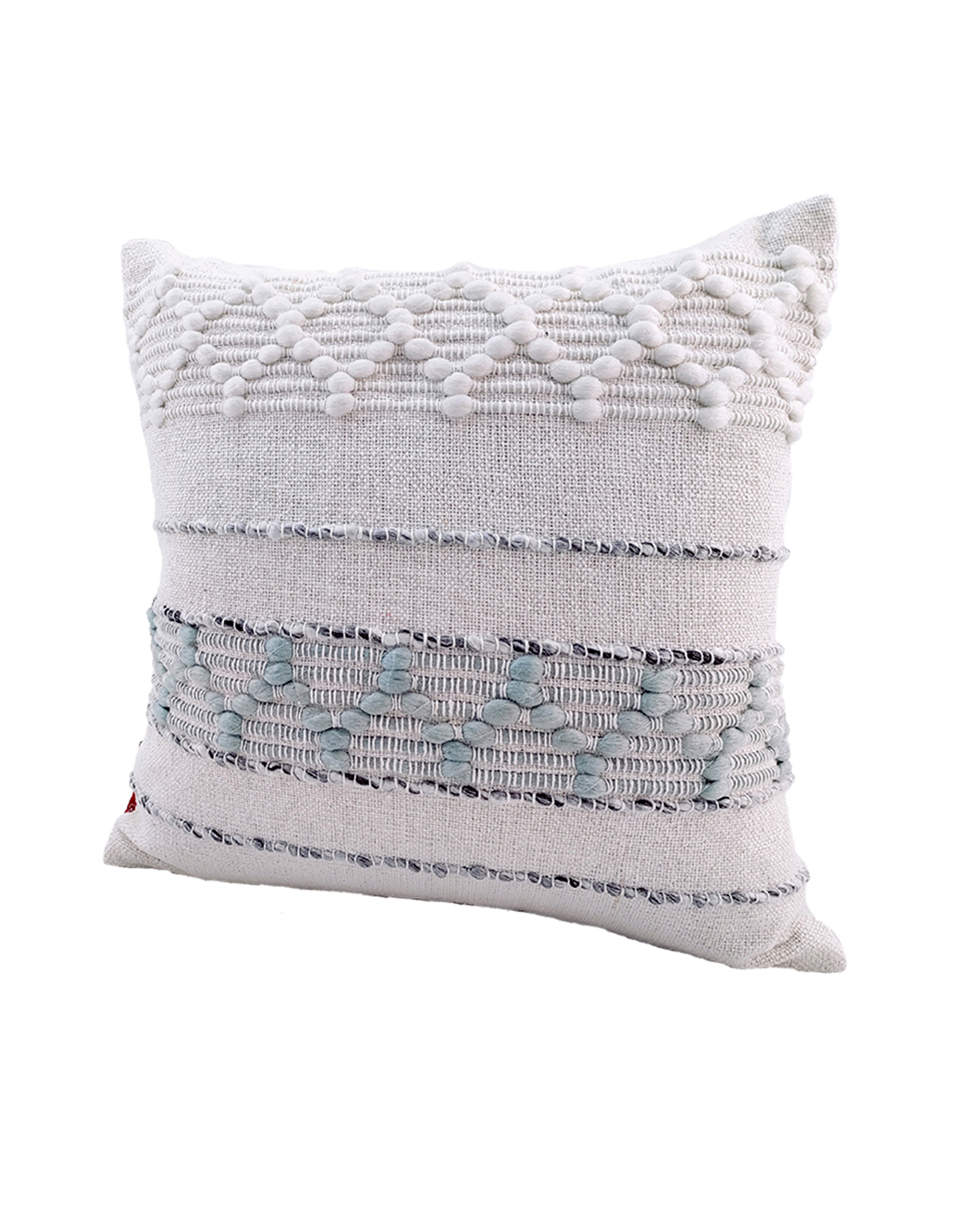 Premium Quality Material: Crafted from a blend of cotton and acrylic, this cushion offers a soft and durable construction that ensures long-lasting comfort and style