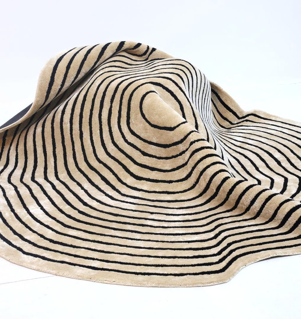 Round Decorative Area Rug Multi Color HTWV-96