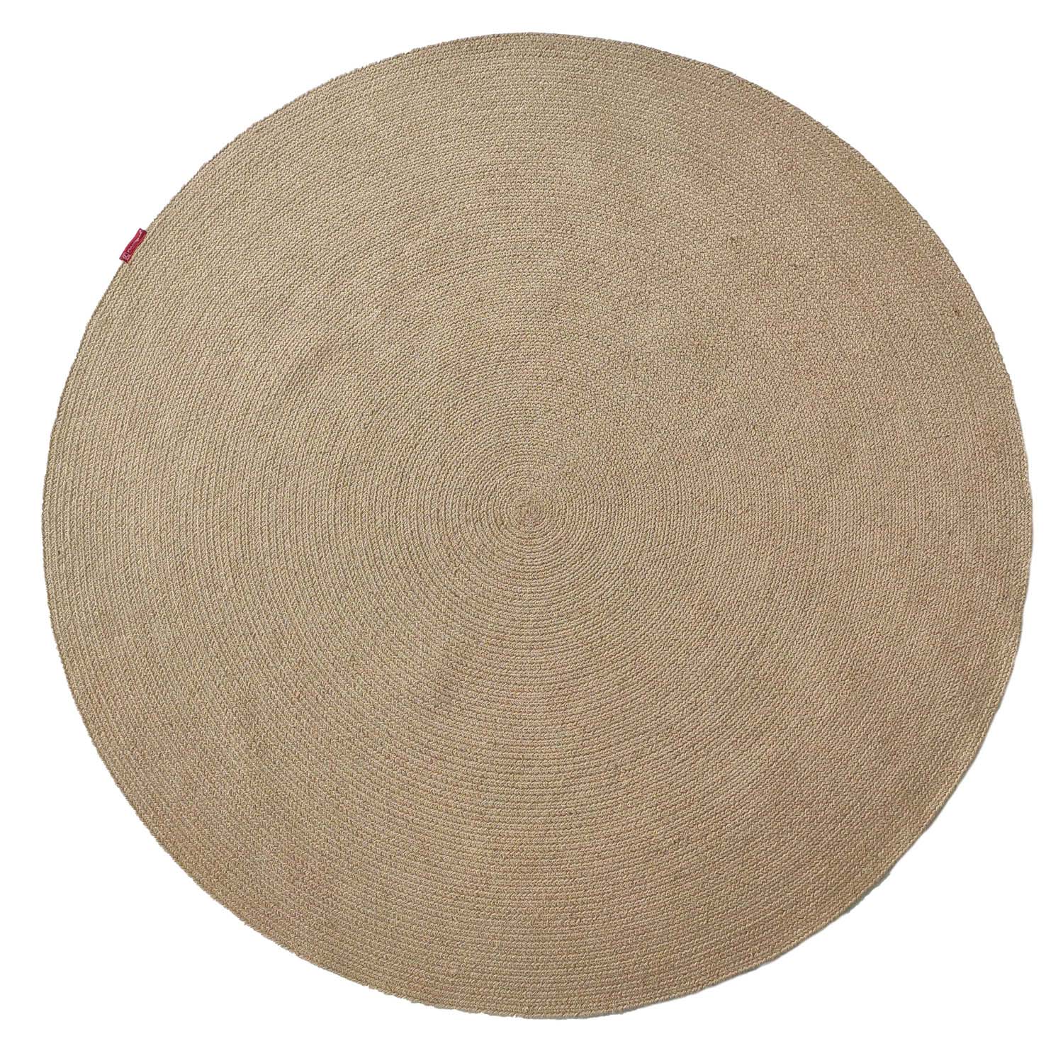 Stunning Handmade Jute Indoor & Outdoor Round Braided Rug - BR 014