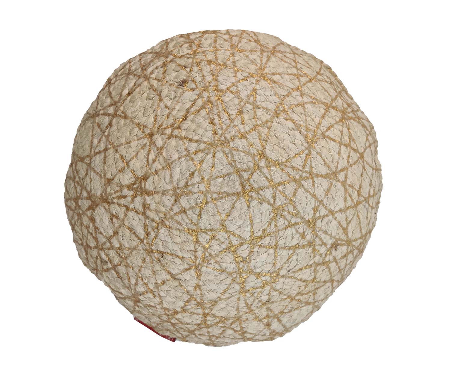 Durable Construction: Our round-shaped cushion is crafted from high-quality jute and polyester materials, ensuring durability and longevity for everyday use.