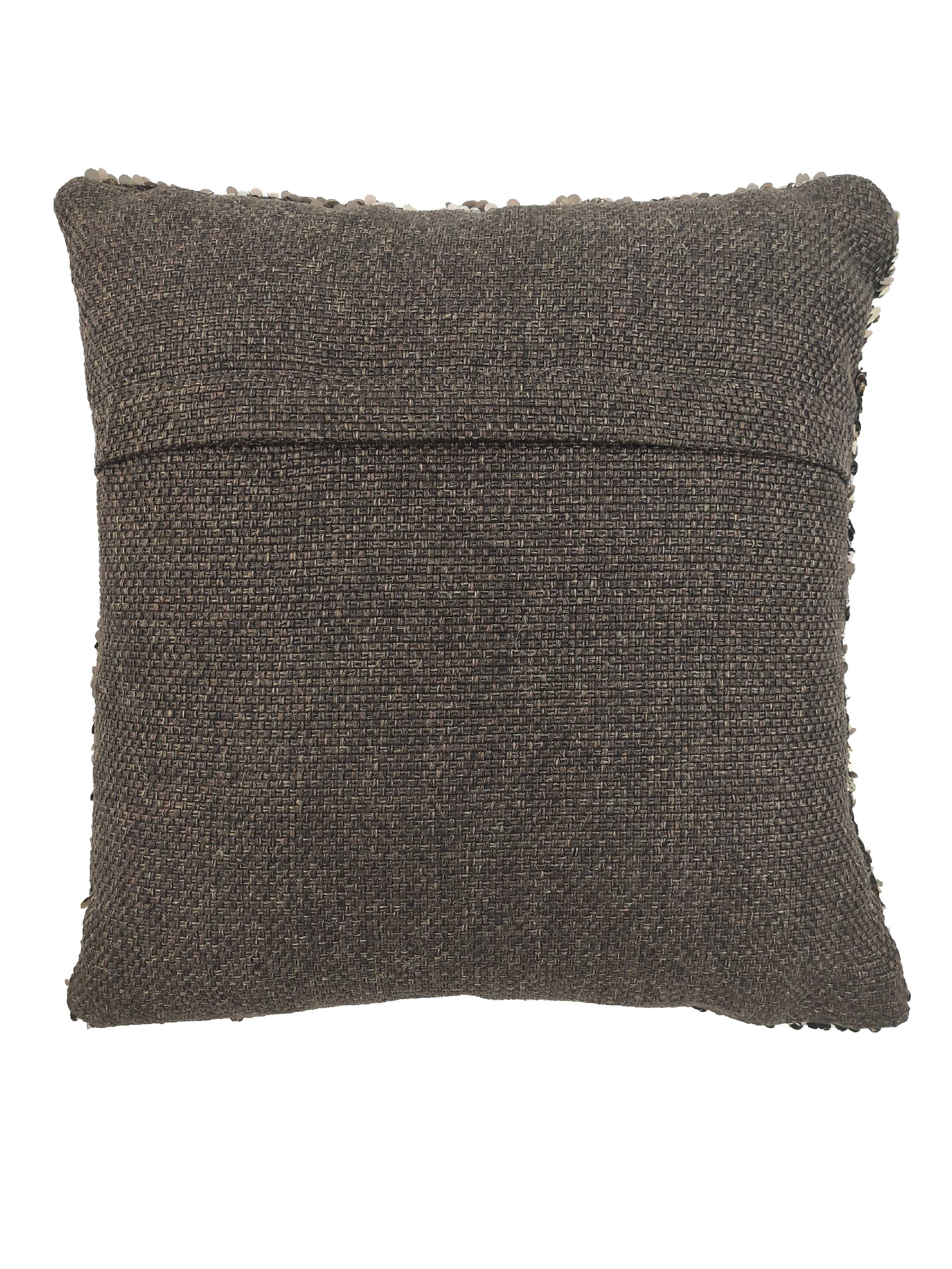 Jute Cushion With Filler Multi Color CS-015
