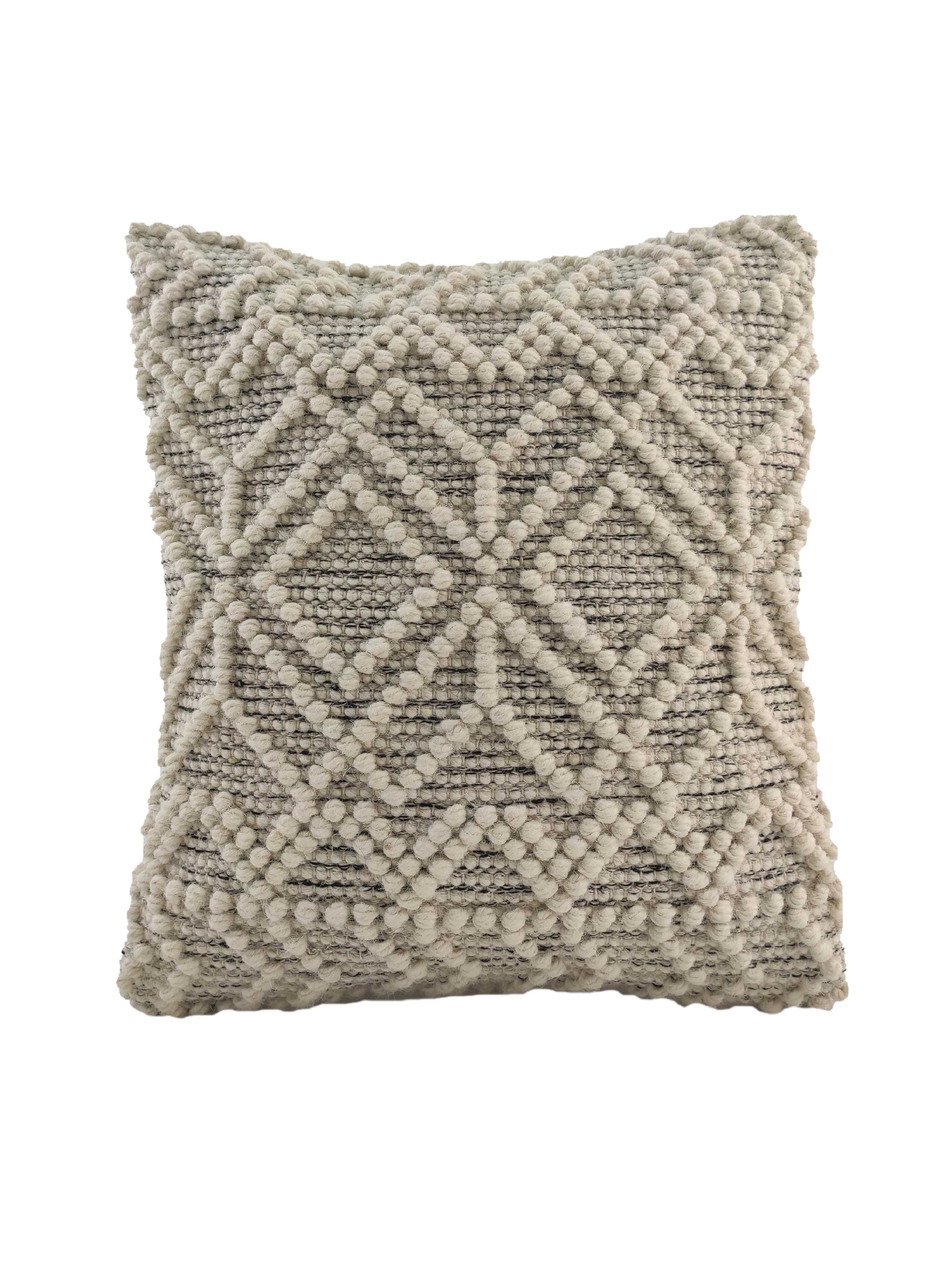 Cushion With Filler Natural & Black Color CS-051
