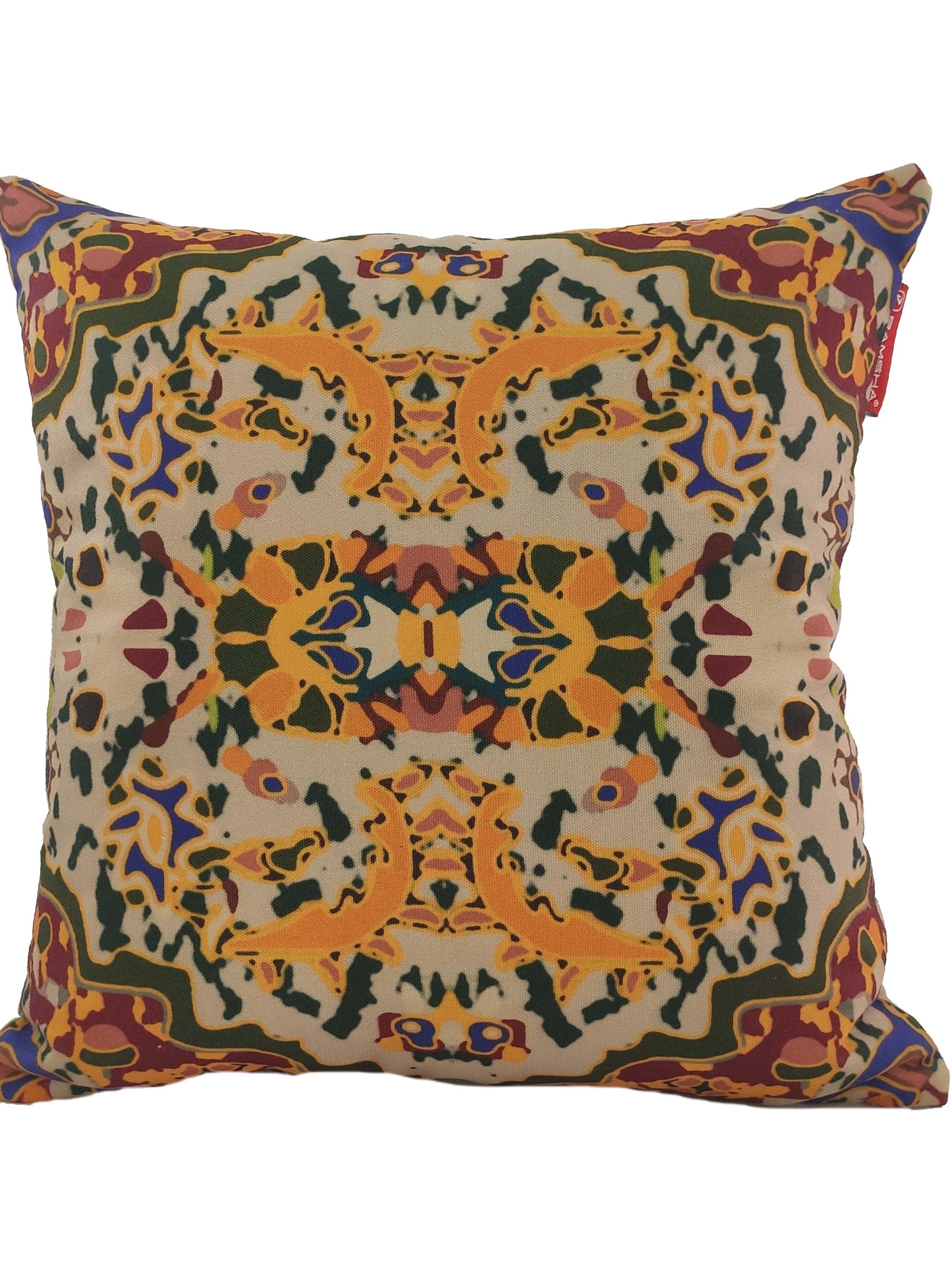 Multi Color Cushion With Filler CS-089