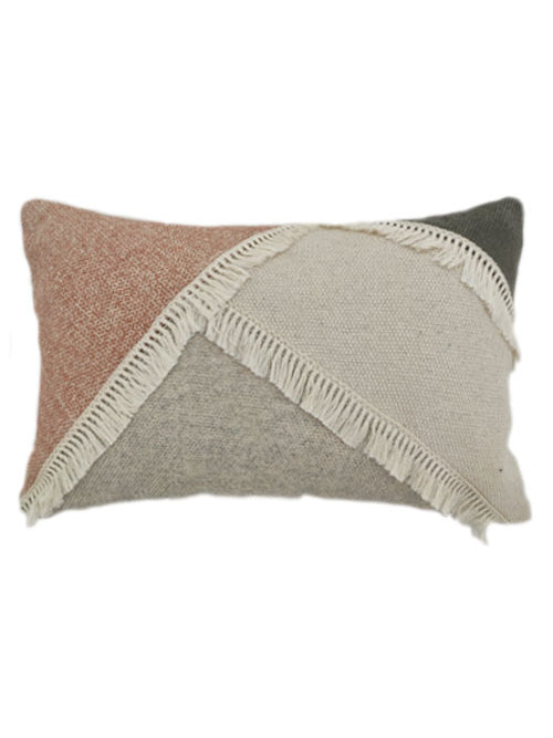 Cotton & Polyester Multi Color Cushion With Filler CS-017