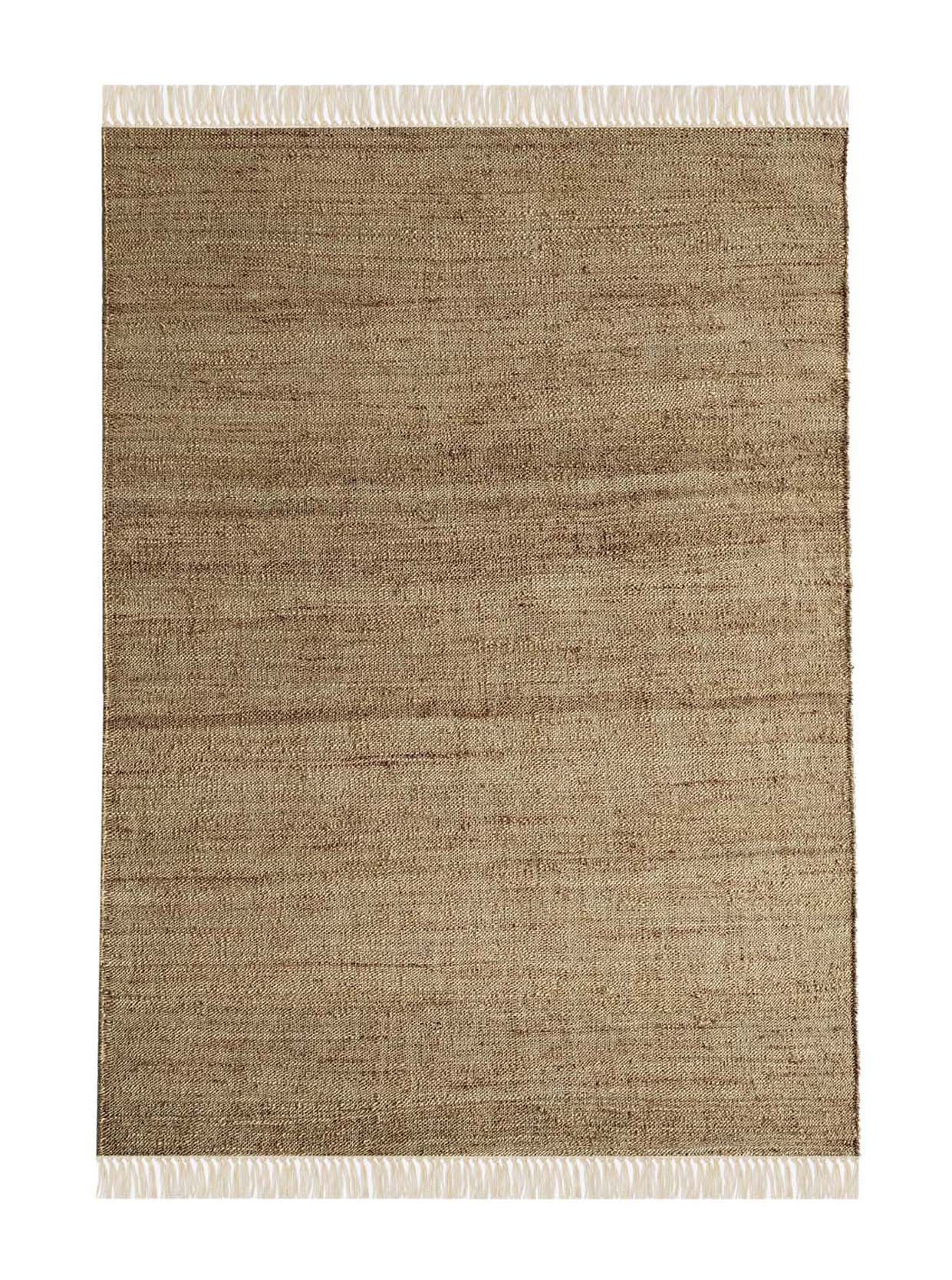 Elegant Natural Woven Rug - Enhance Your Living Space with Timeless Style