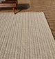 Natural White Color Woven Rug Rectangle Shape SRN-008