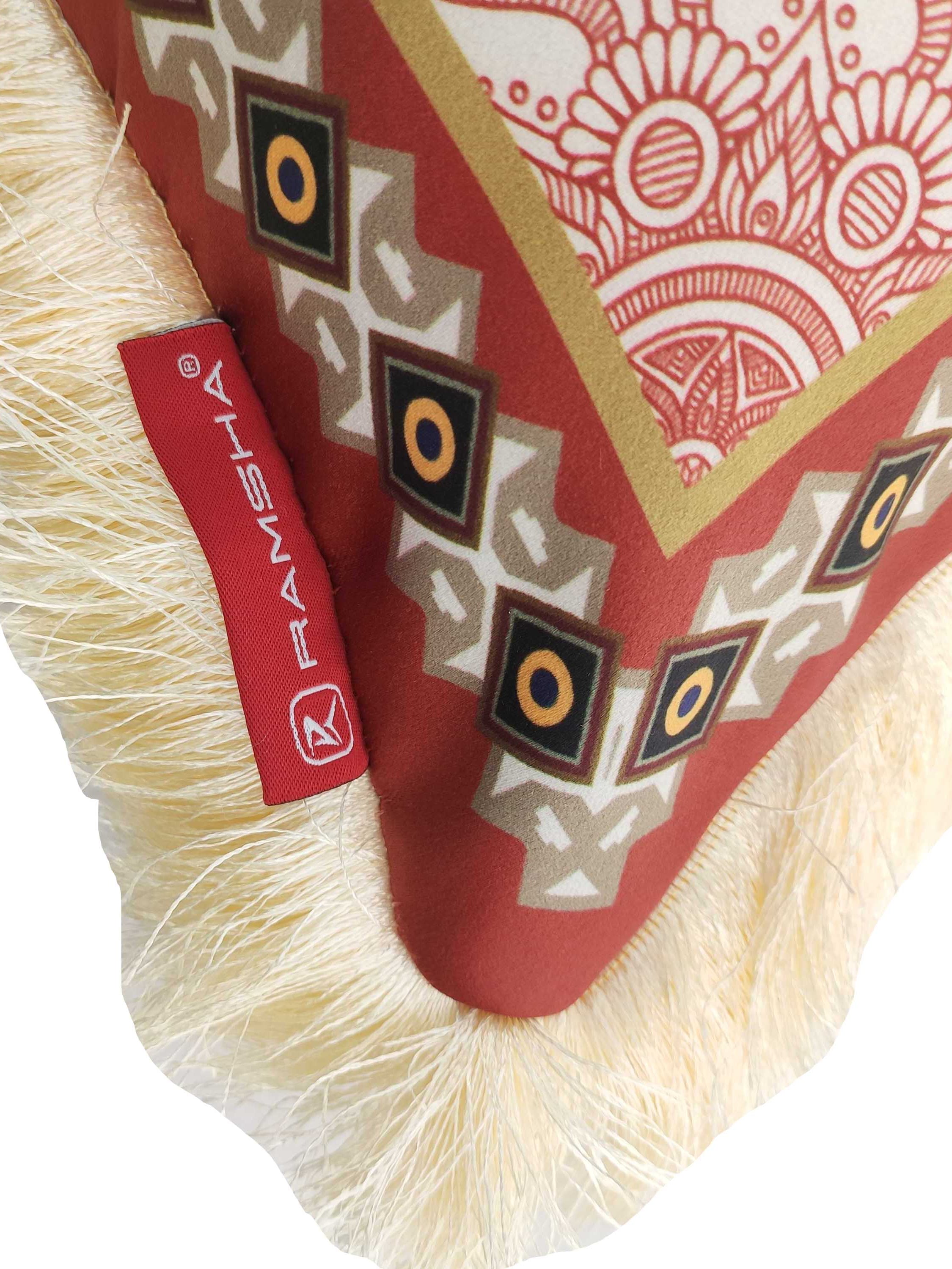 Multi Decor Printed Cushion With Filler CS-061