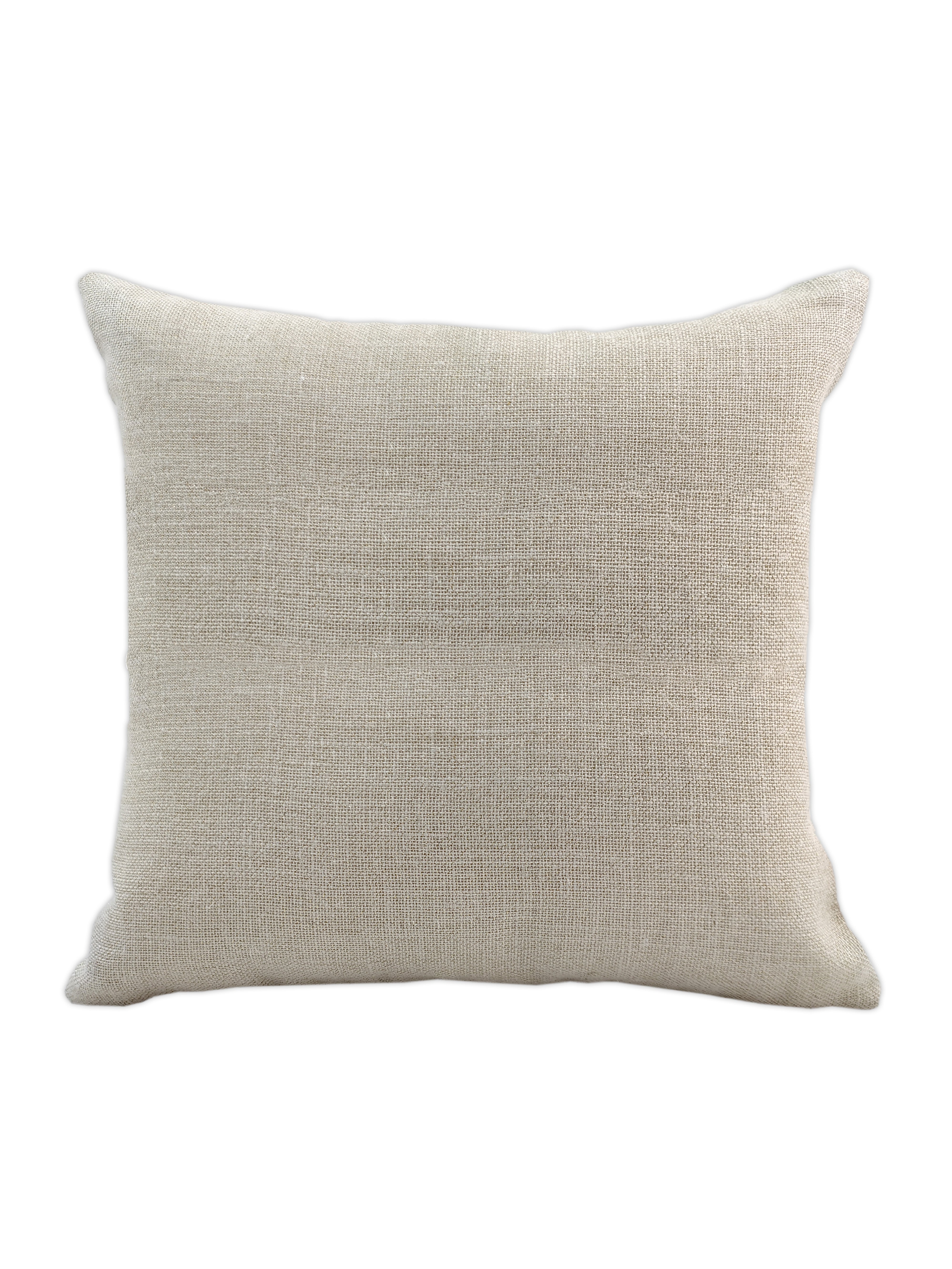 Introducing our Jute Linen Cushion CS-154, a stylish and naturally durable addition to your home decor