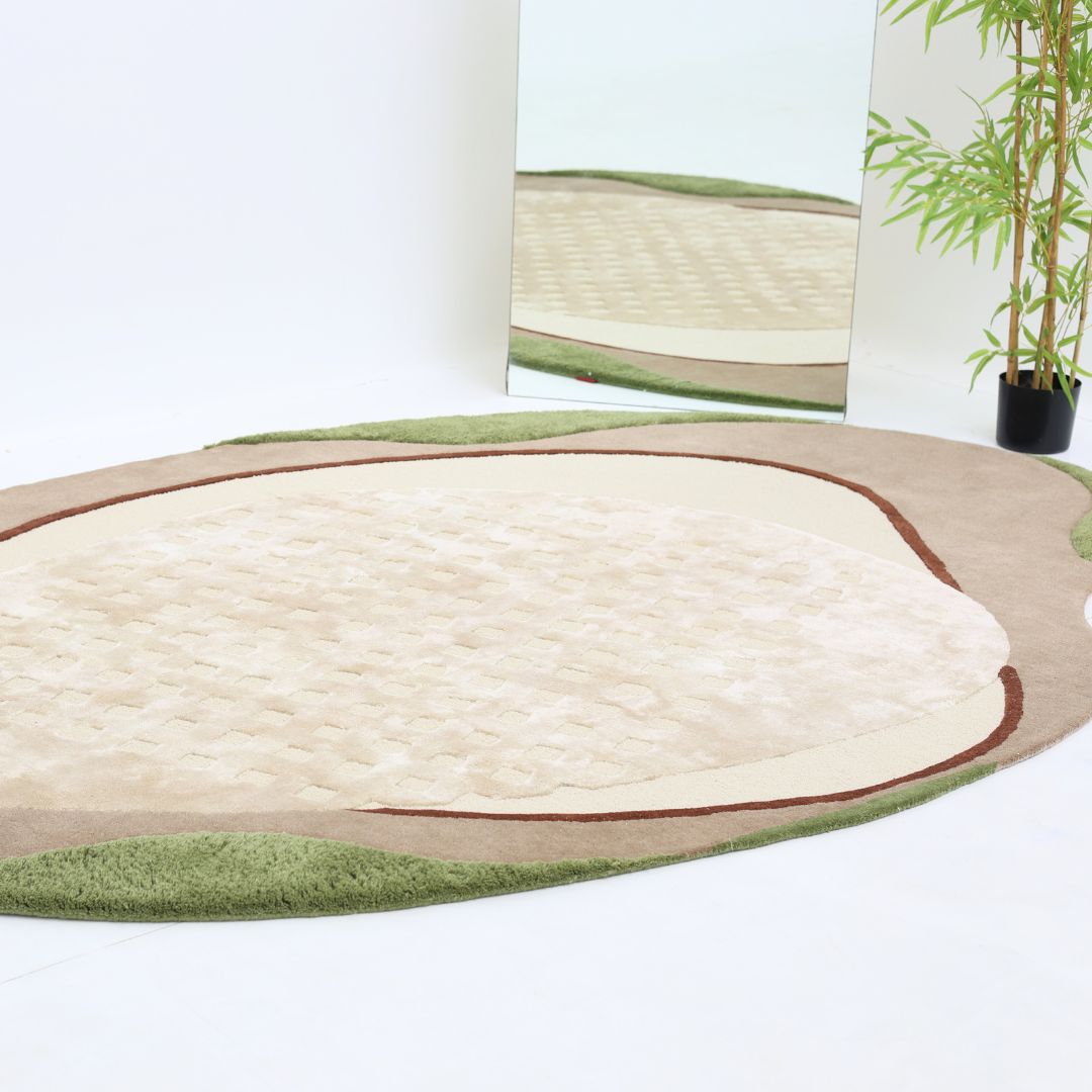 Stunning Shape Multi Color Handmade Rug - HTWV 82 (200x300cm)