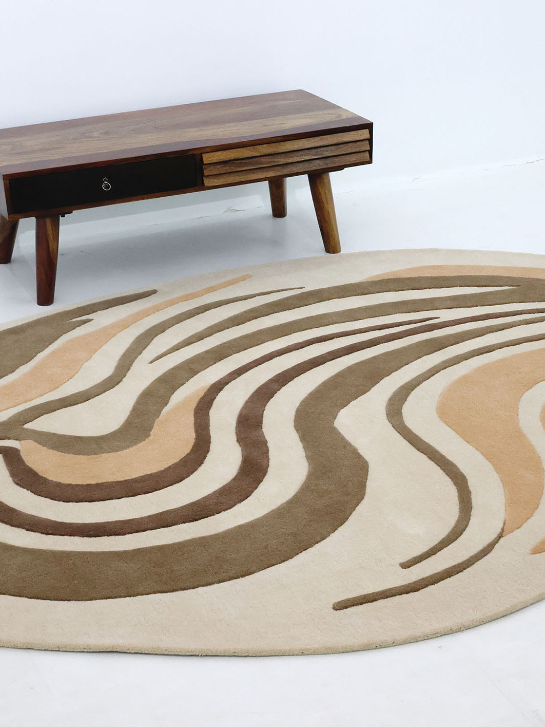 Decorative Shape Rug Multi Color HTW-80