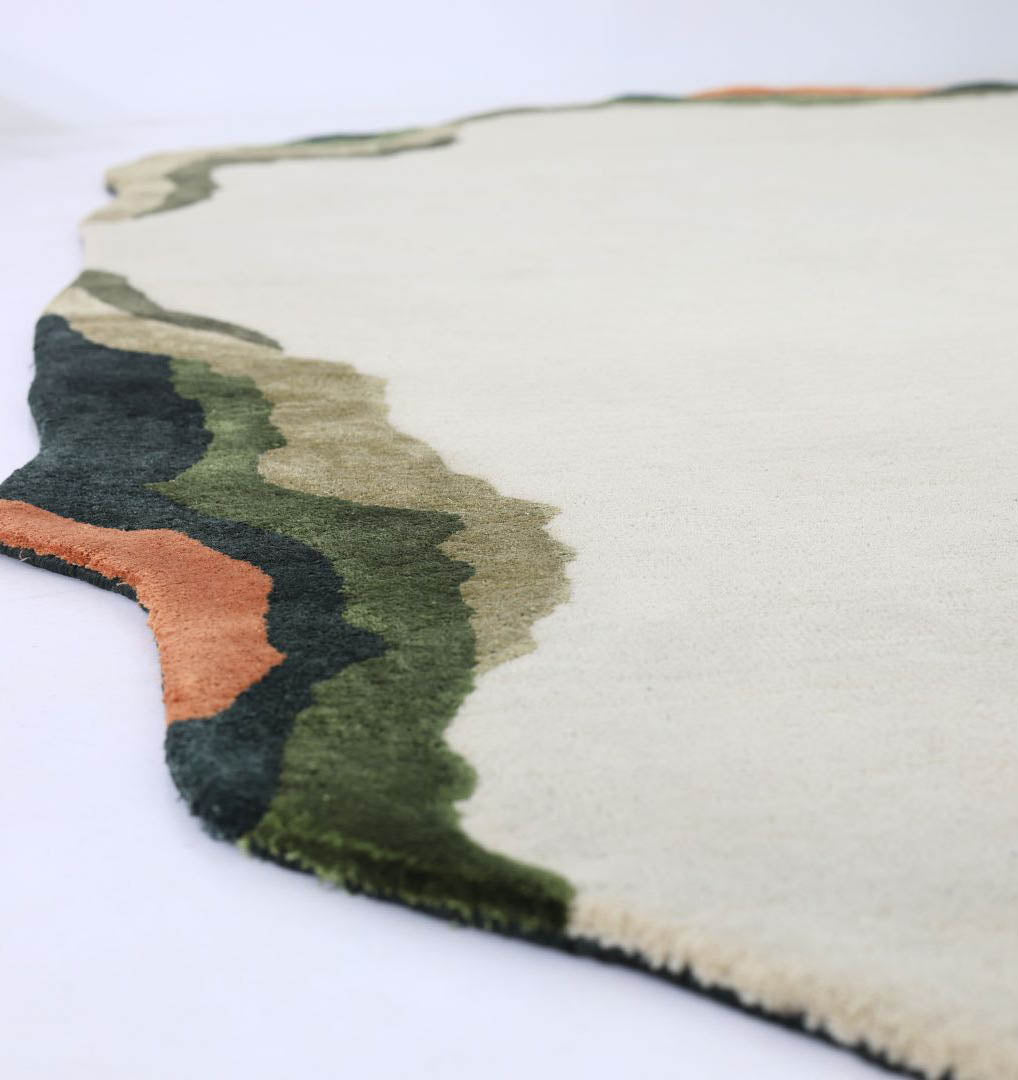 Handmade Decorative Multi Color Rug HTWV-92