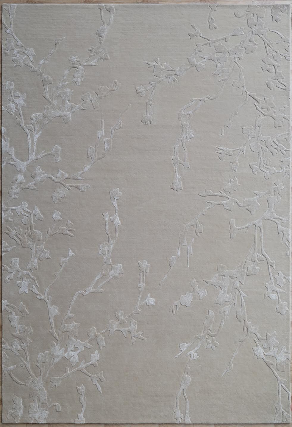 Home Decor Handmade Beige Color Area Rug  HTWV-115