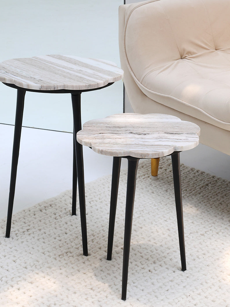 CloudForm Nesting Marble Tables For Living room AD25-06