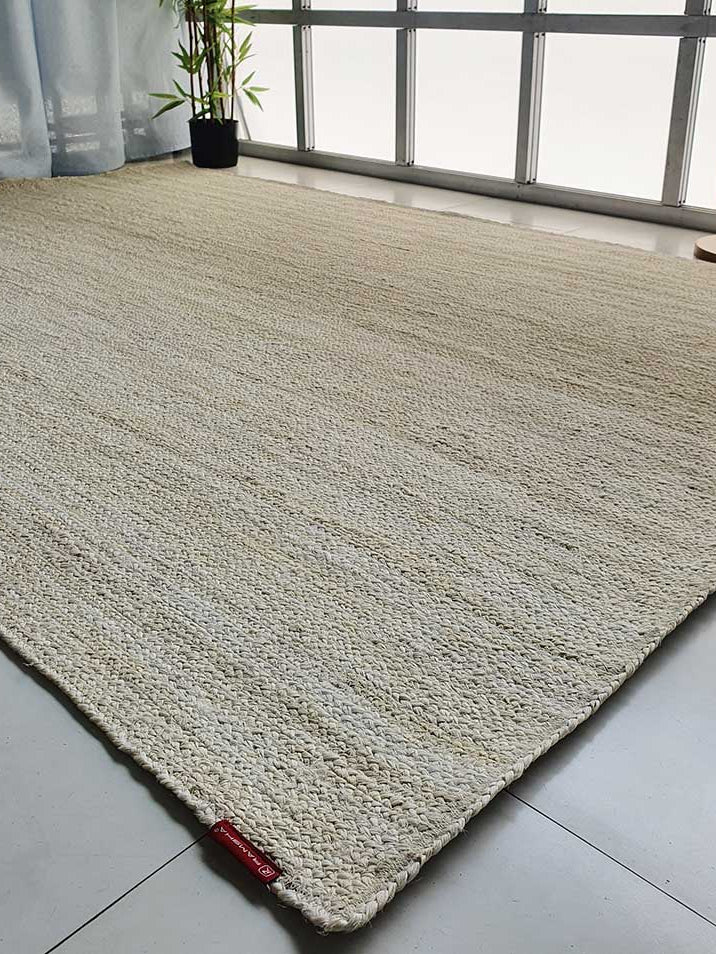 Natural Jute Braided Rug Rectangle Shape BR-018 & BR-019