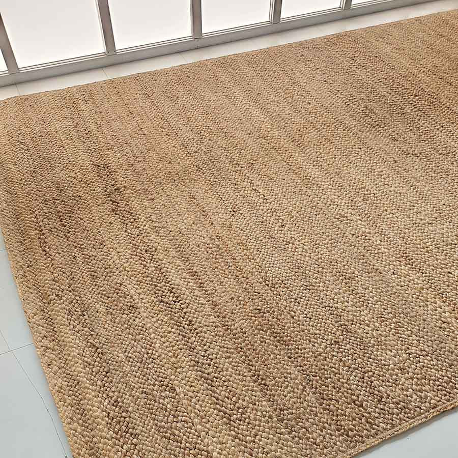 Jute Rectangle Natural Braided Rug BR-020