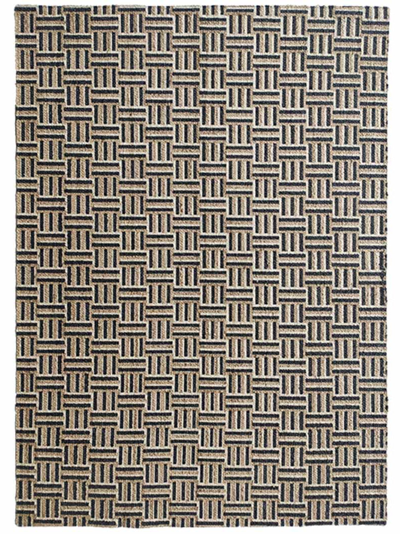 Jute Printed Rug Area rug BR-039