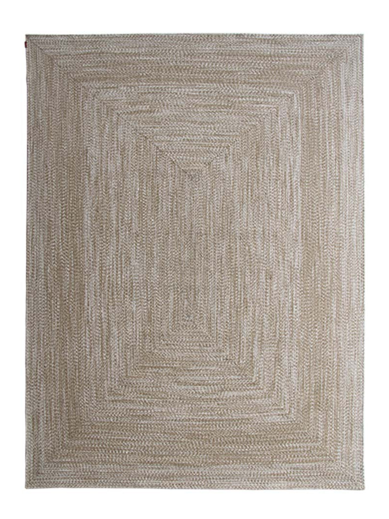 Wool Rectangle Braided Area Rug BR-052