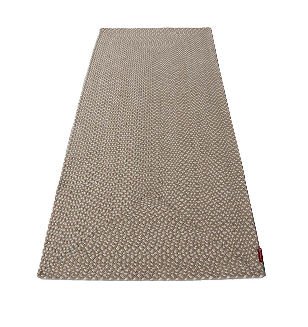 Wool Rectangle Braided Area Rug BR-053