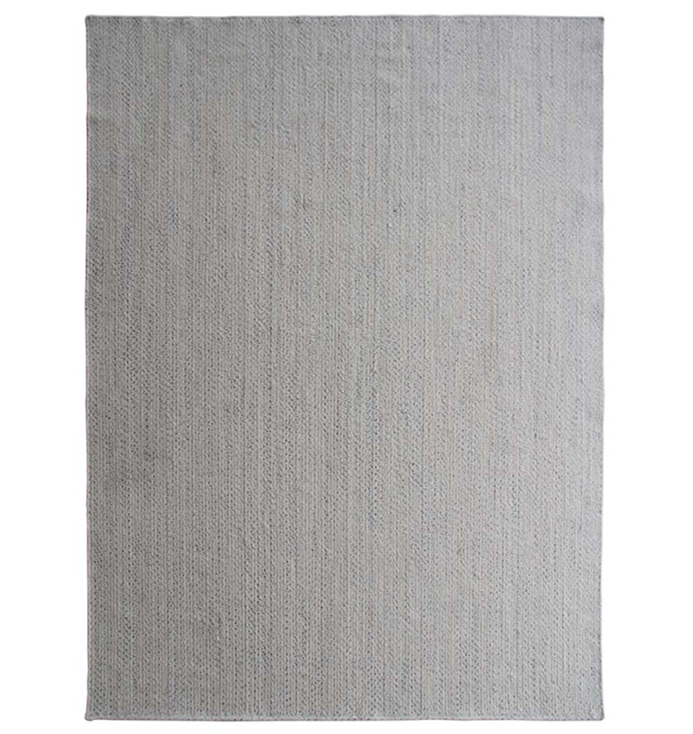 Wool Rectangle Braided Area Rug Br-061