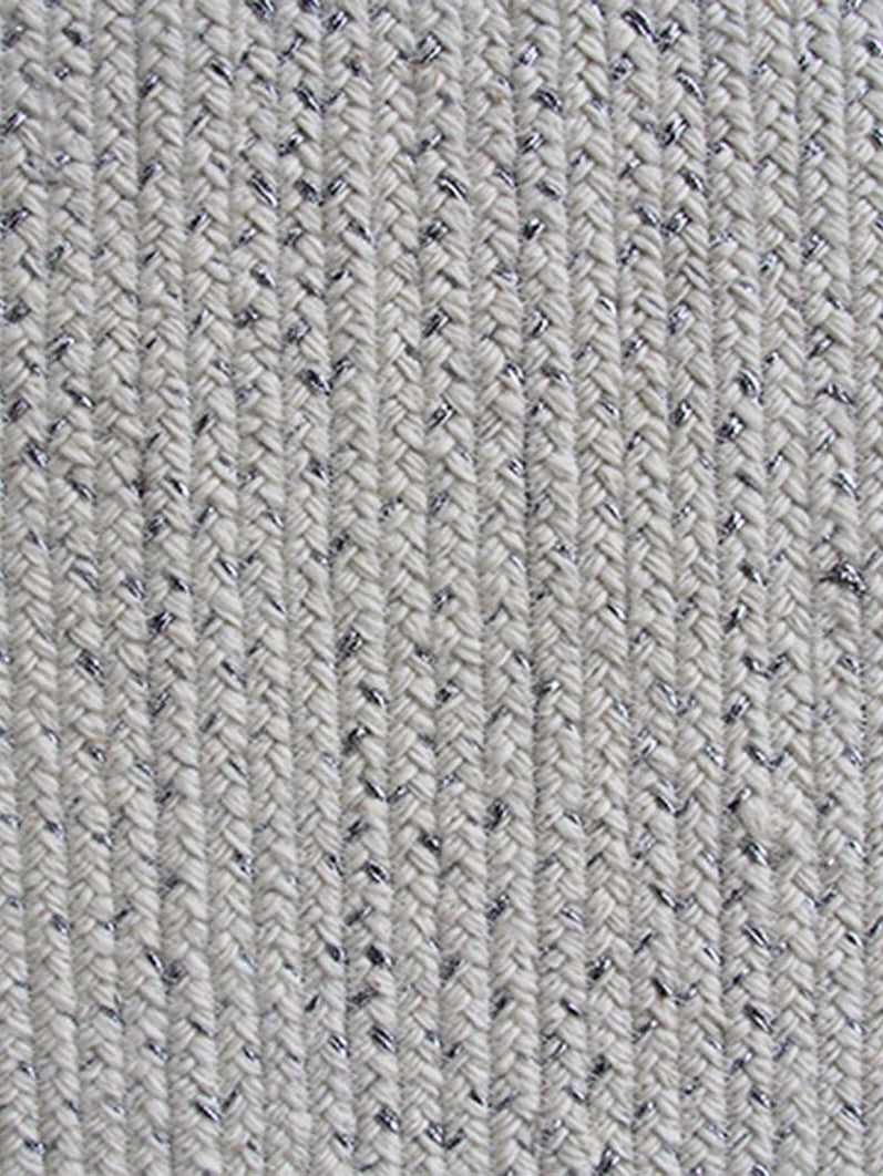 Wool Rectangle Braided Area Rug Br-061