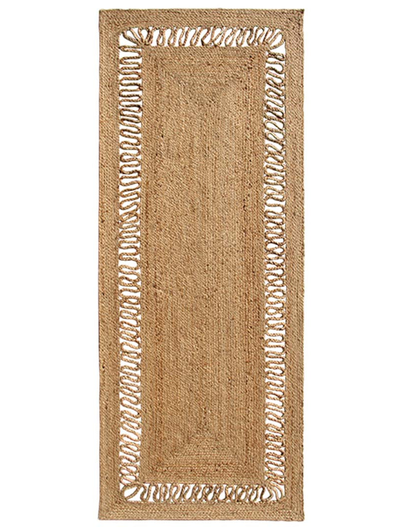 Natural Jute Rug Rectangle BR-069