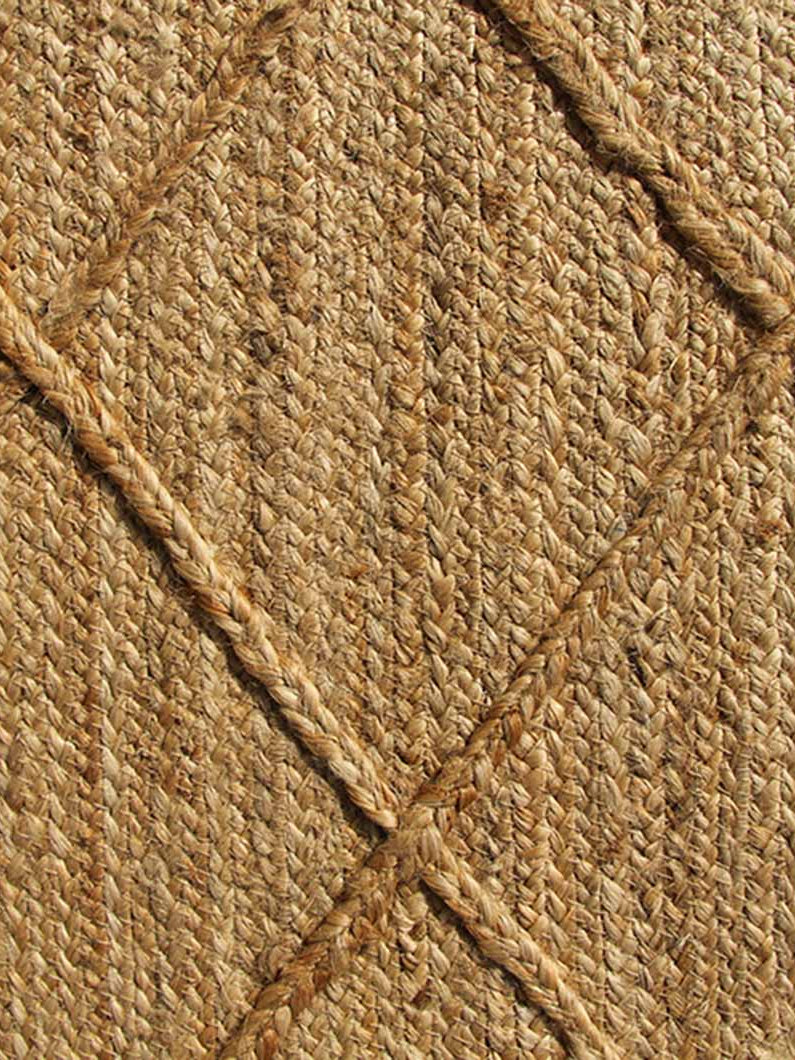 Jute Rug Natural Color Rug BR-073