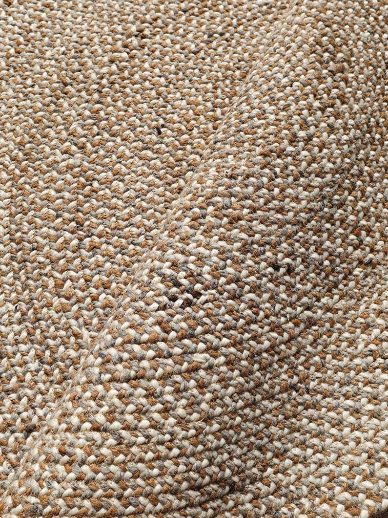 Round Wool Braided Rugs for Living Room BR-096