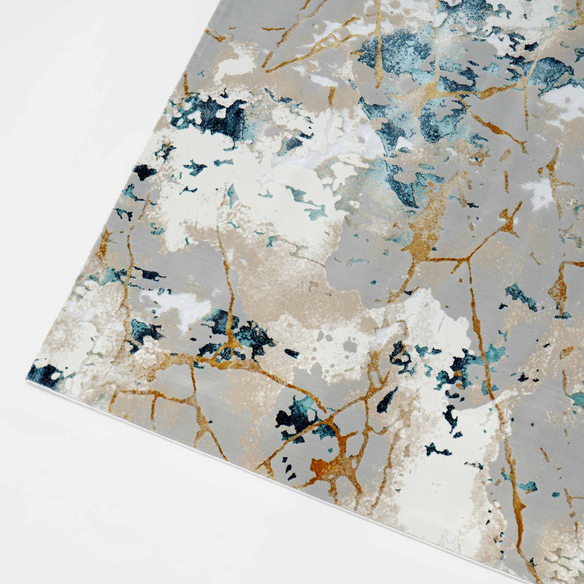 Light Blue Soft Floor Rug NN66A MM-125