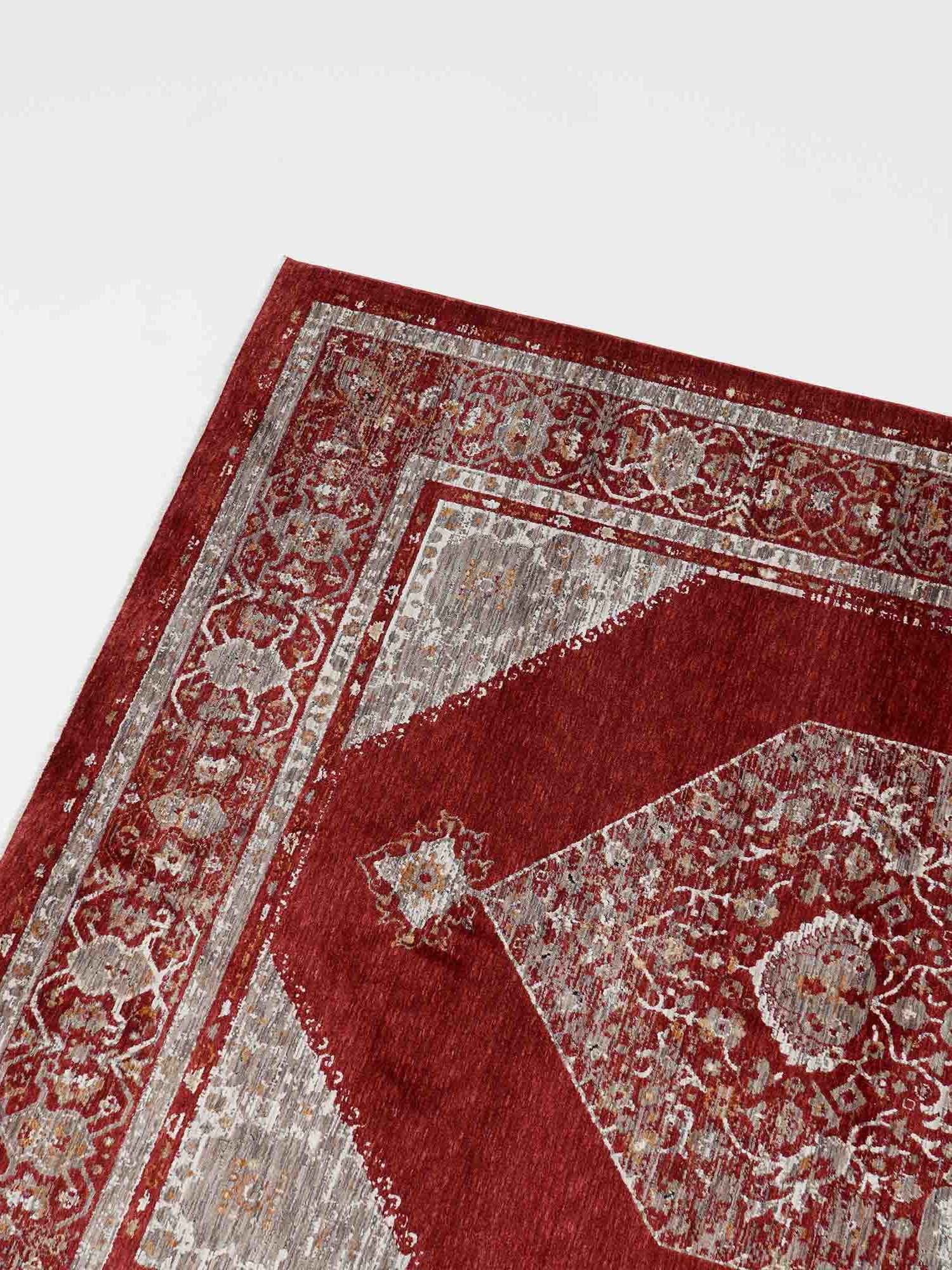 Rectangle Red Color Rug K643C MM-127