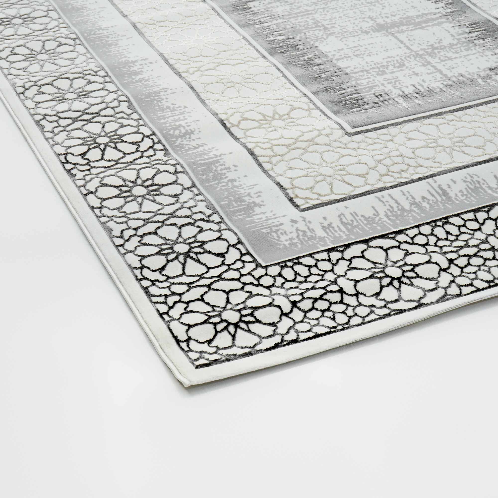 Grey Color ND81A Decor Area Rug MM-134