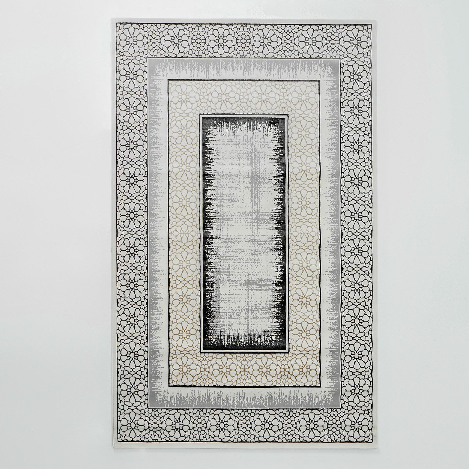 Grey Color ND81A Decor Area Rug MM-134