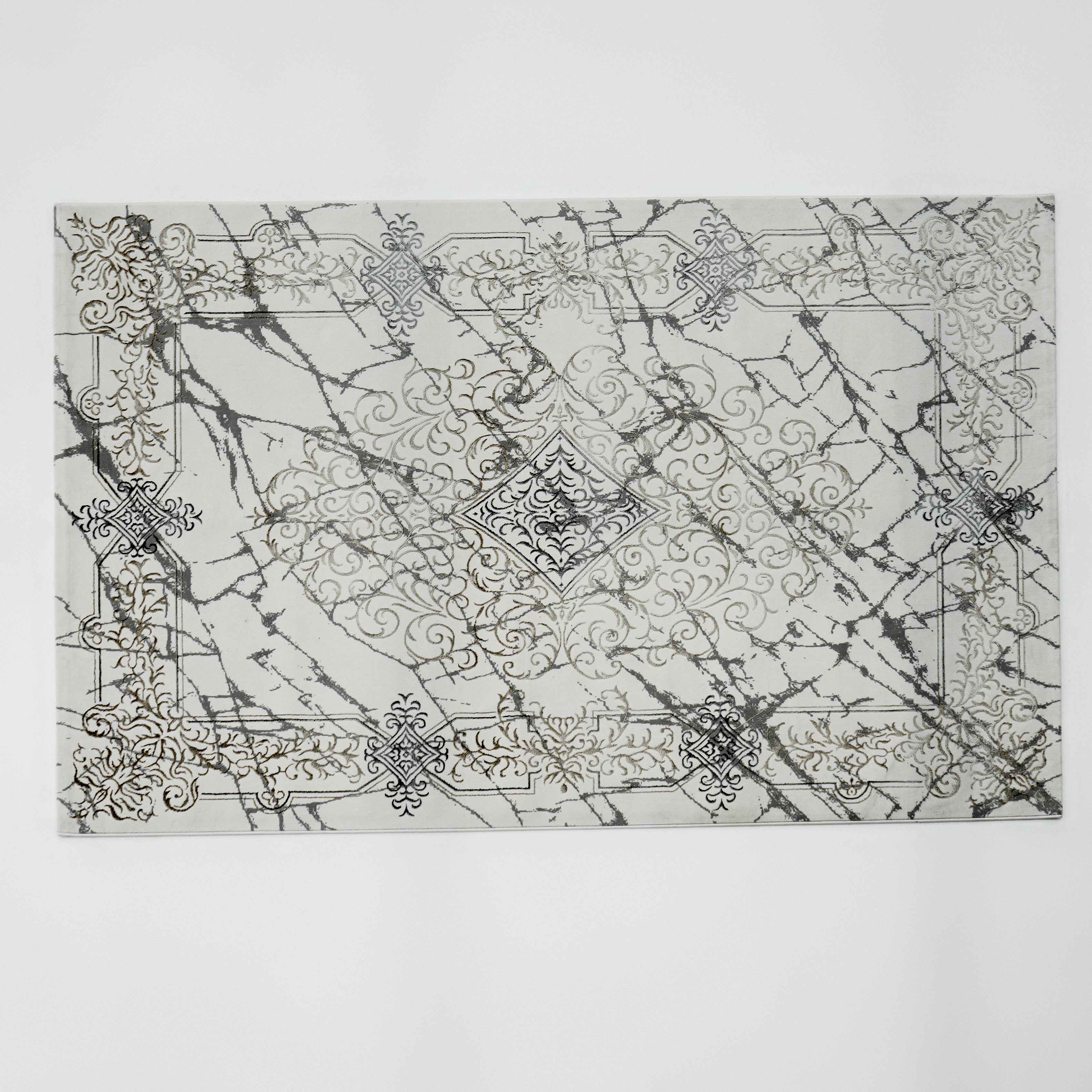 Beige Color Polyester NK33C Area Rug MM-122