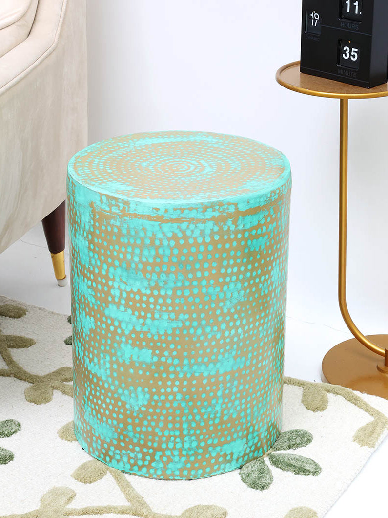 Modern Round  Coffee Table With Spray Platina Color GH-007