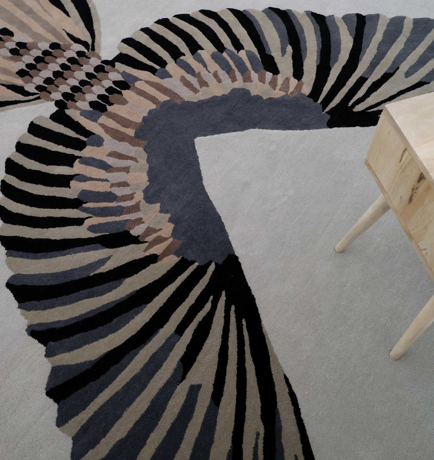 Unshape Handmade Multi Color Rug HTW-82