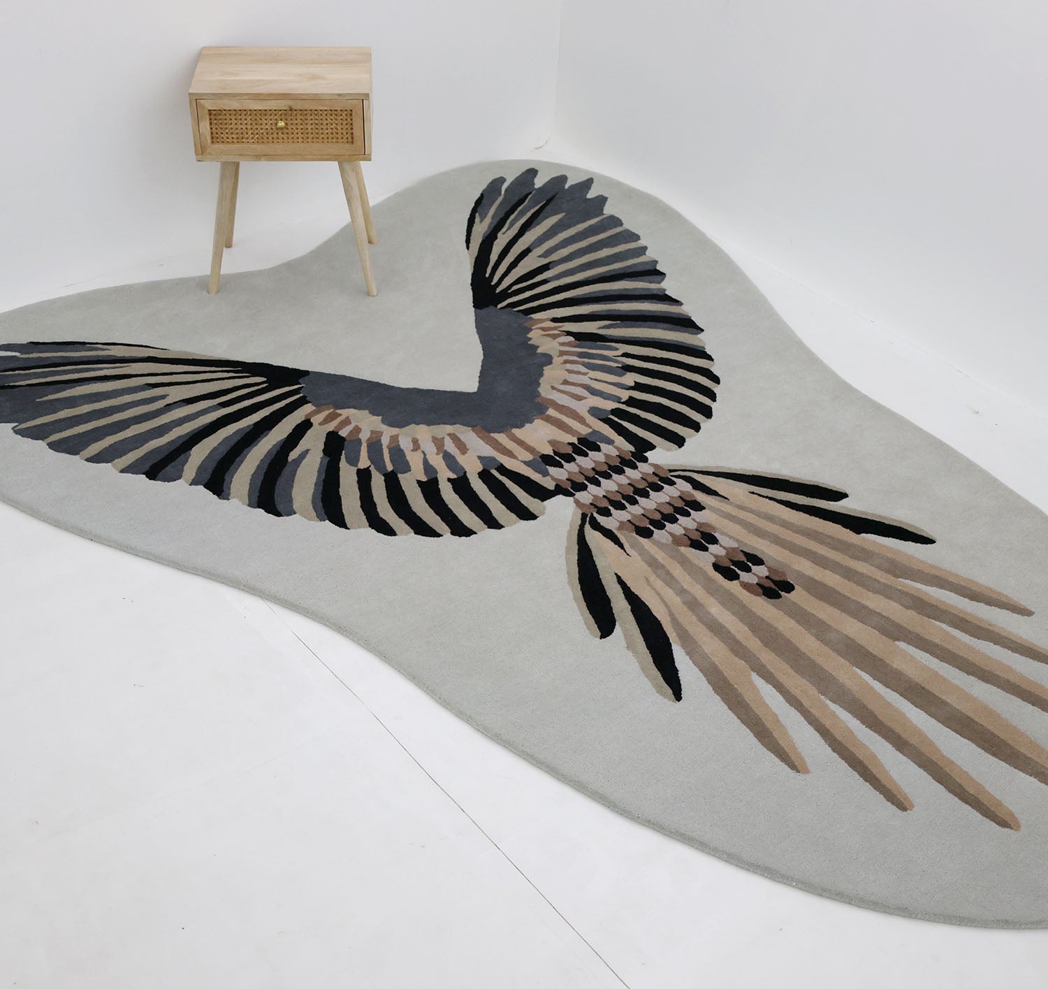 Unshape Handmade Multi Color Rug HTW-82