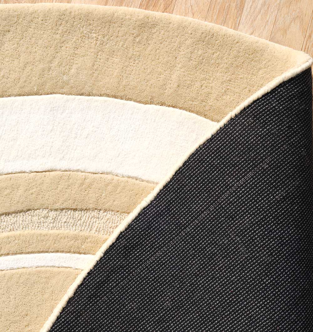 Round Handmade Area rug HTWV-120