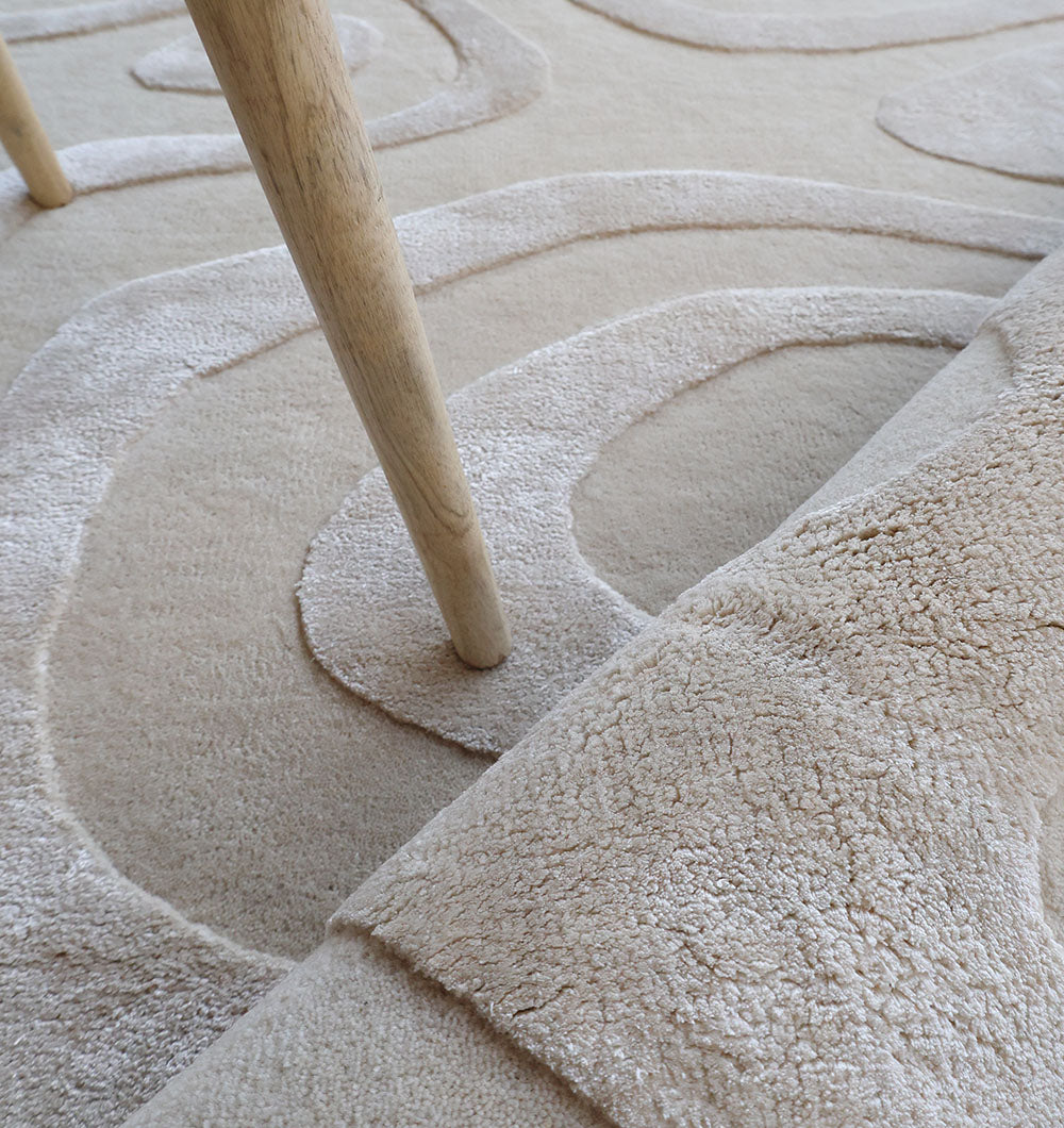 Handmade Area rug for Living room HTWV-128