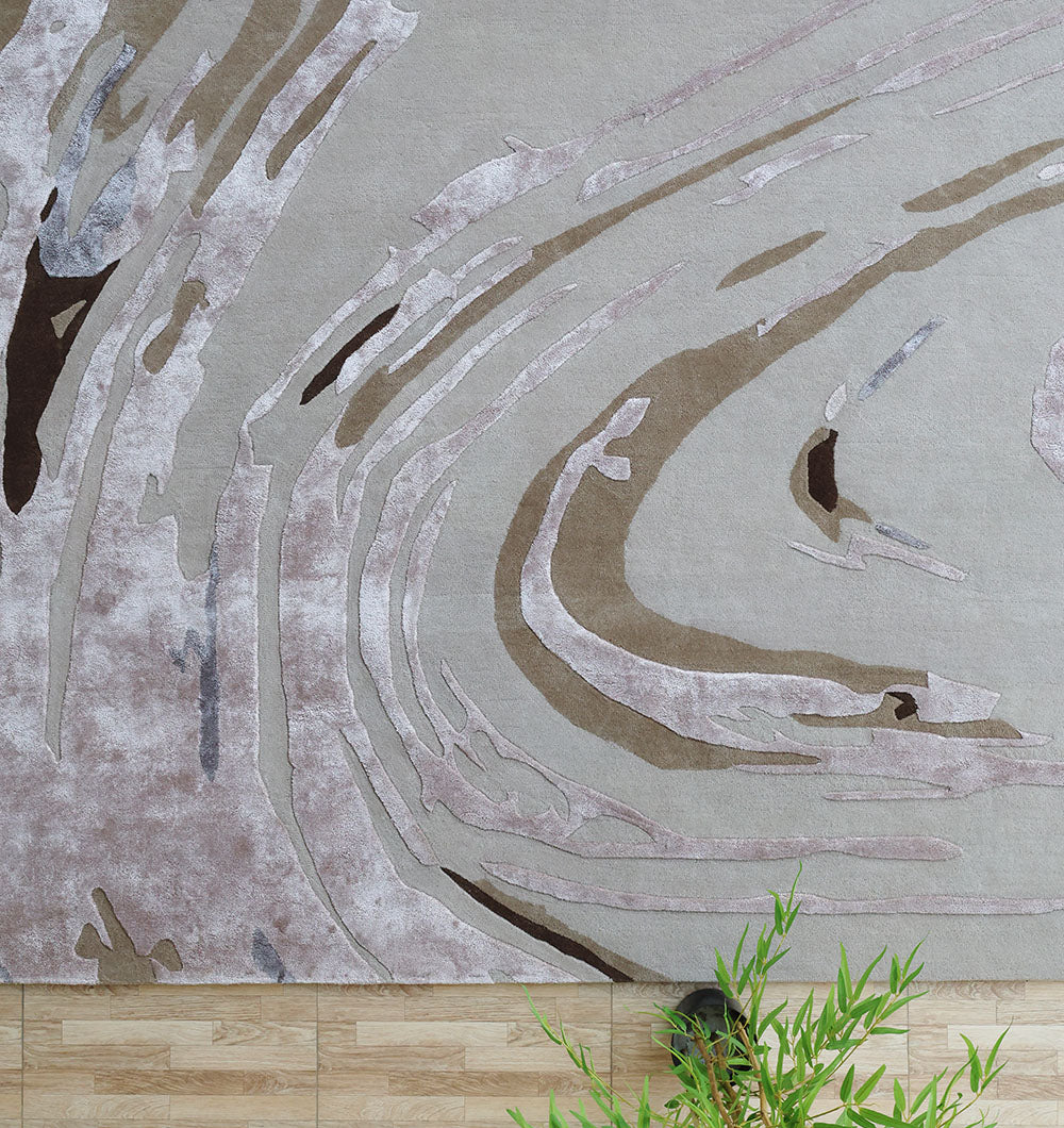 Artistic Multi-Color Abstract Carpet HTWV-158 Handmade – 300×400 cm