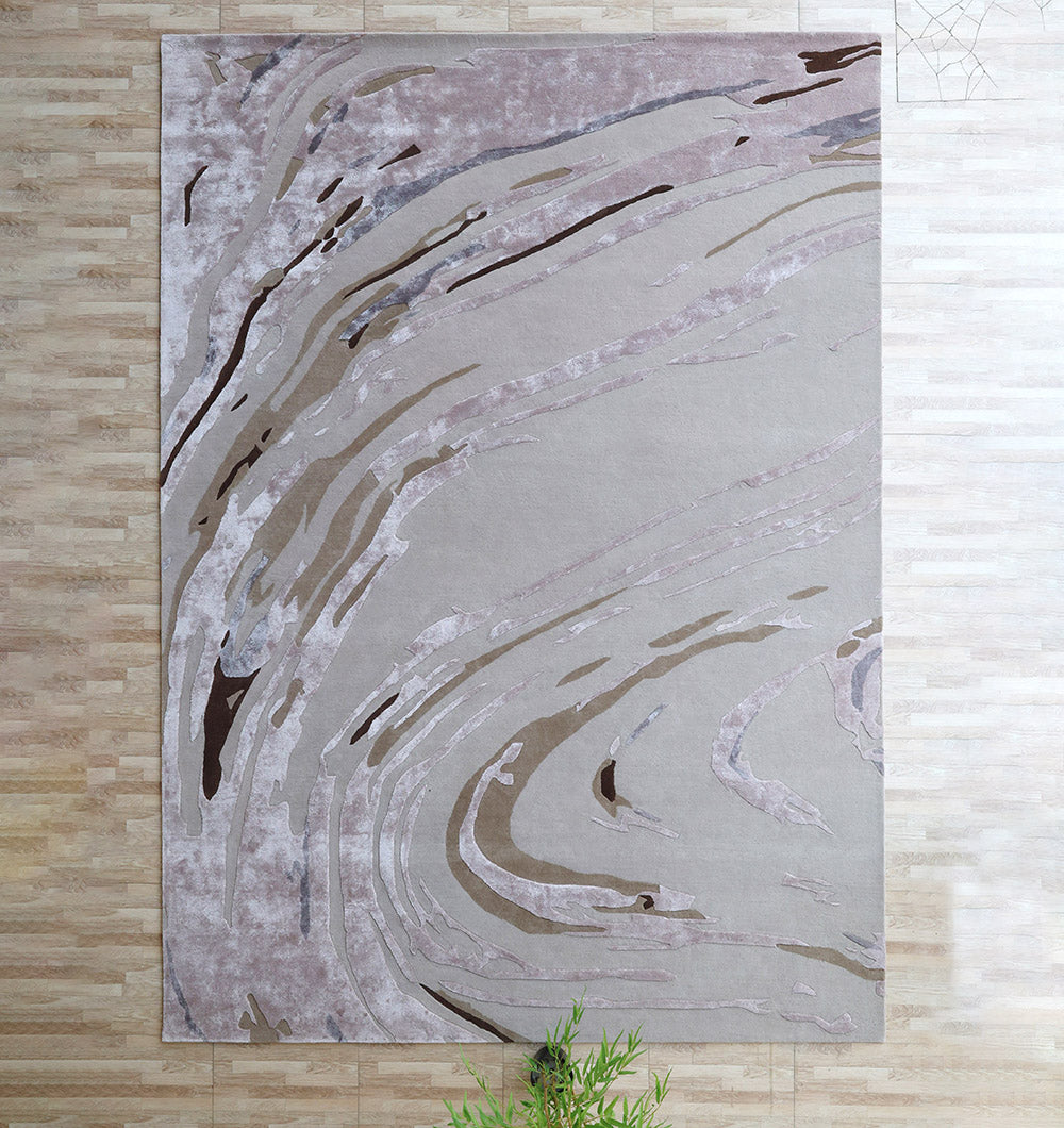 Artistic Multi-Color Abstract Carpet HTWV-158 Handmade – 300×400 cm