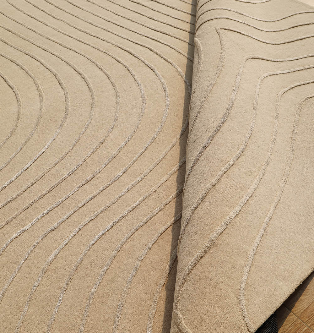 Flowing Line Multi-Color Handmade Carpet HTWV-161 – 300×400 cm