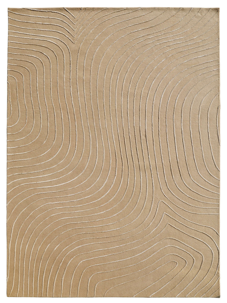 Flowing Line Multi-Color Handmade Carpet HTWV-161 – 300×400 cm