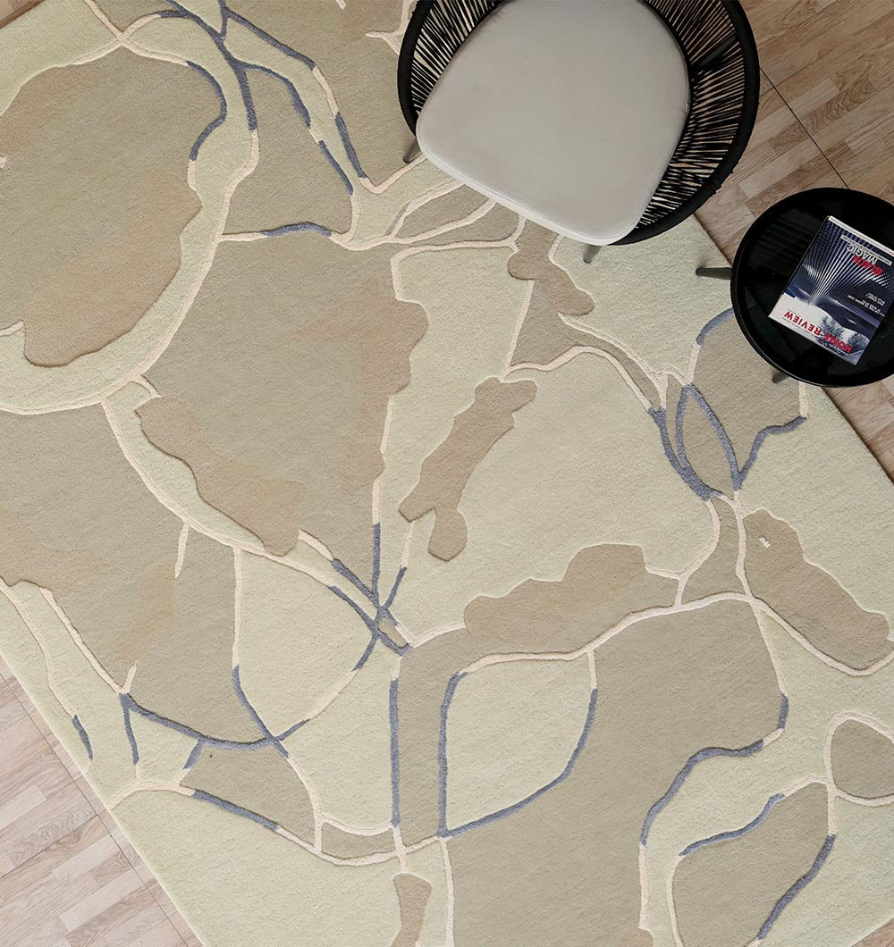 Abstract Multi-Tone Handmade Carpet – HTWV-175 – Modern Design (200x300 cm)