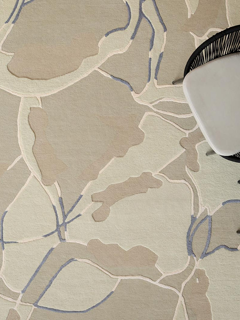 Abstract Multi-Tone Handmade Carpet – HTWV-175 – Modern Design (200x300 cm)