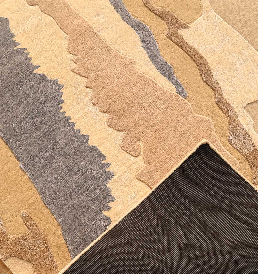 Handmade Abstract Multi-Color Carpet HTWV-177 – Premium Wool & Viscose Blend - (300×400 CM)