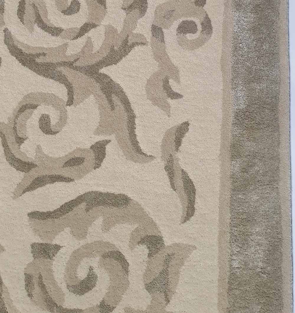 Detailed close-up emphasizing the vibrant multi-hued pattern and the luxurious feel of the 45% wool blend surface.