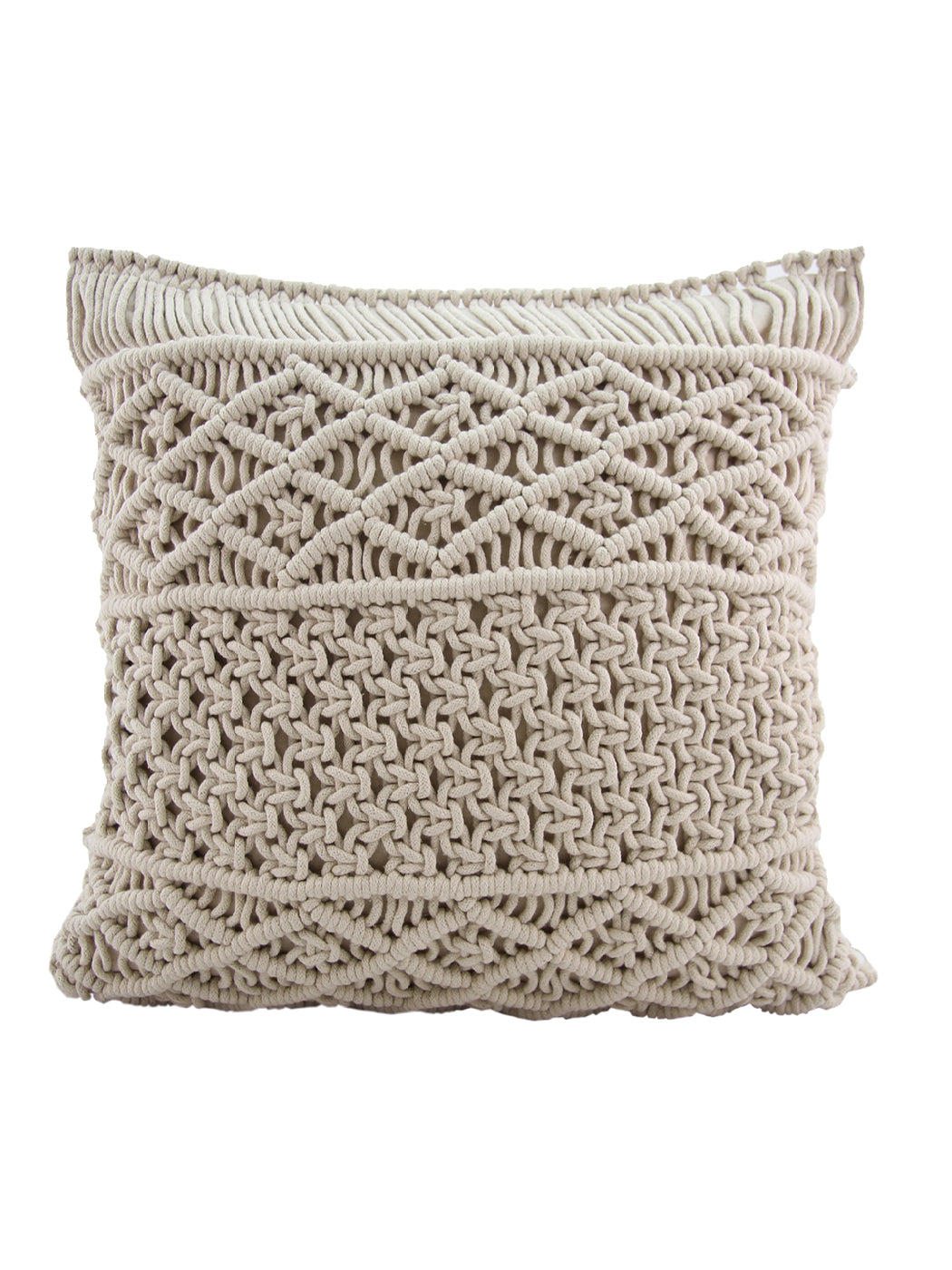 Woven Macrame Cotton Cushion cs-166-170
