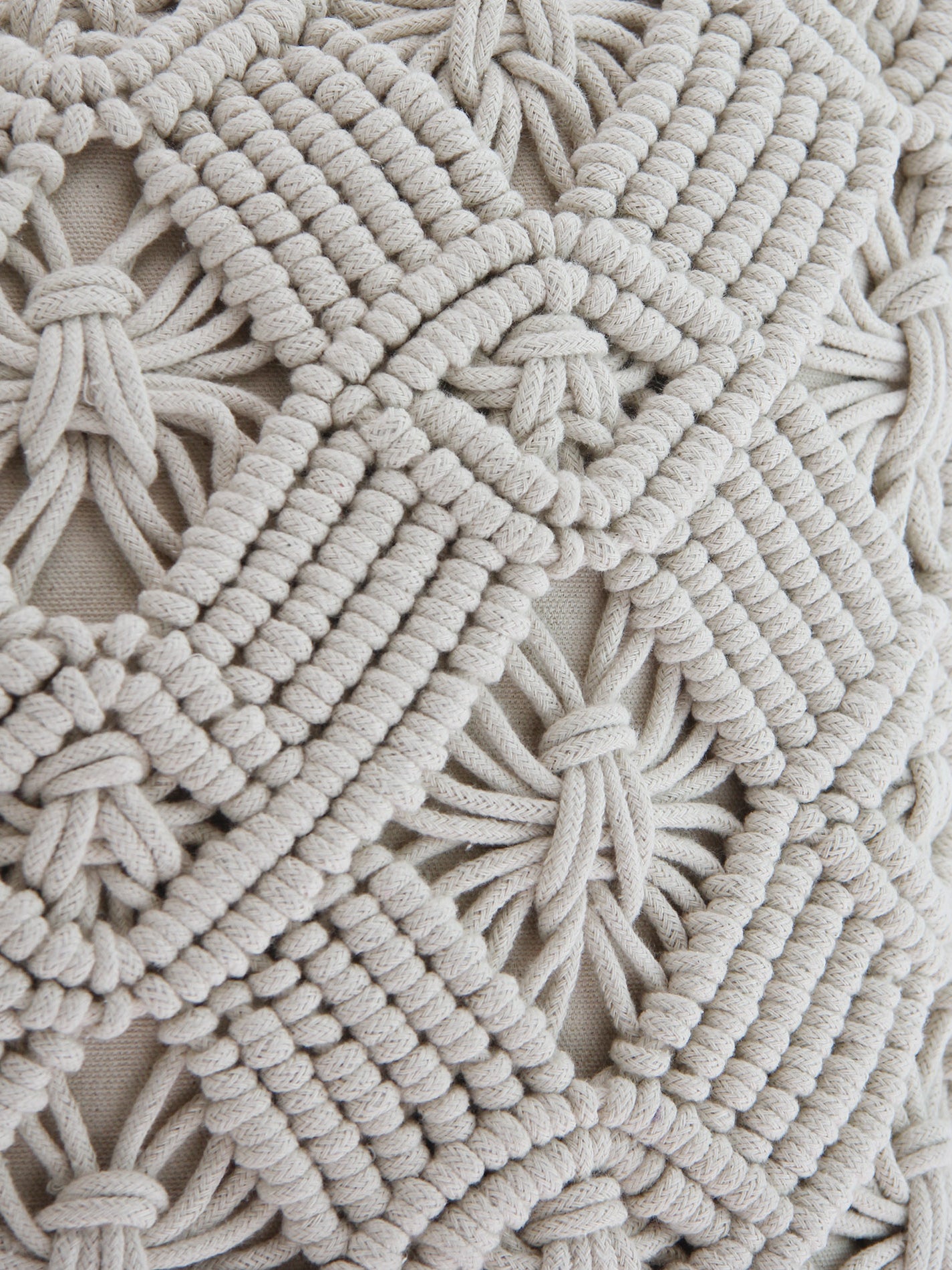 Woven Macrame Cotton Cushion cs-168