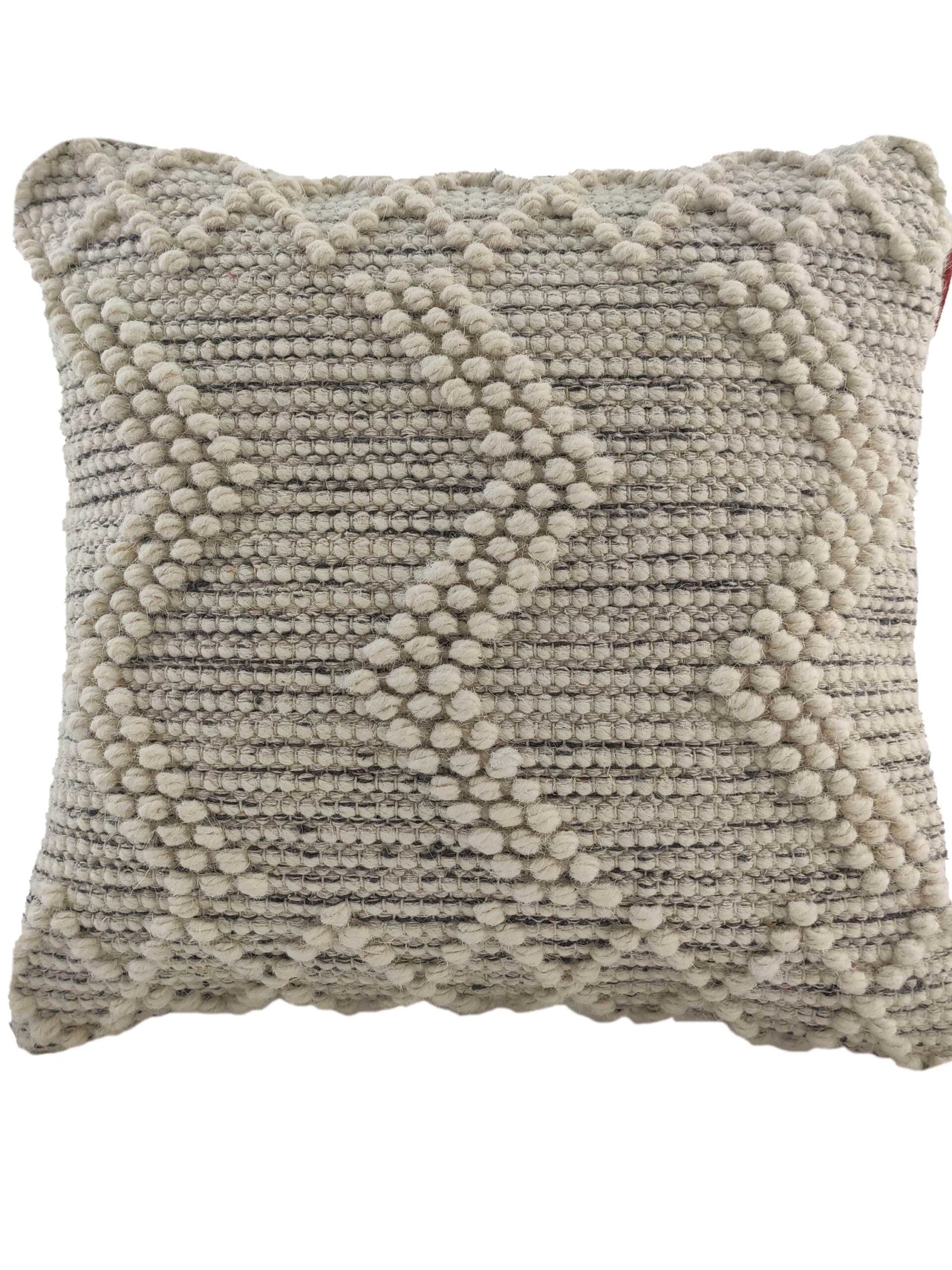 Wool & Cotton Cushion With Filler CS-046