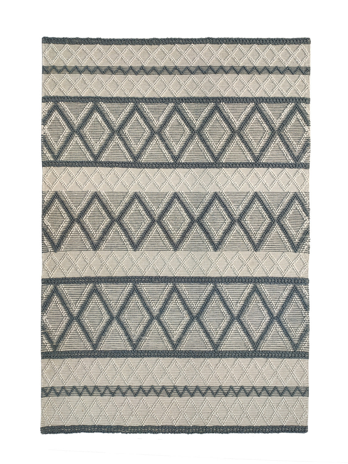 Handmade woven rug perfect for indoor and outdoor spaces