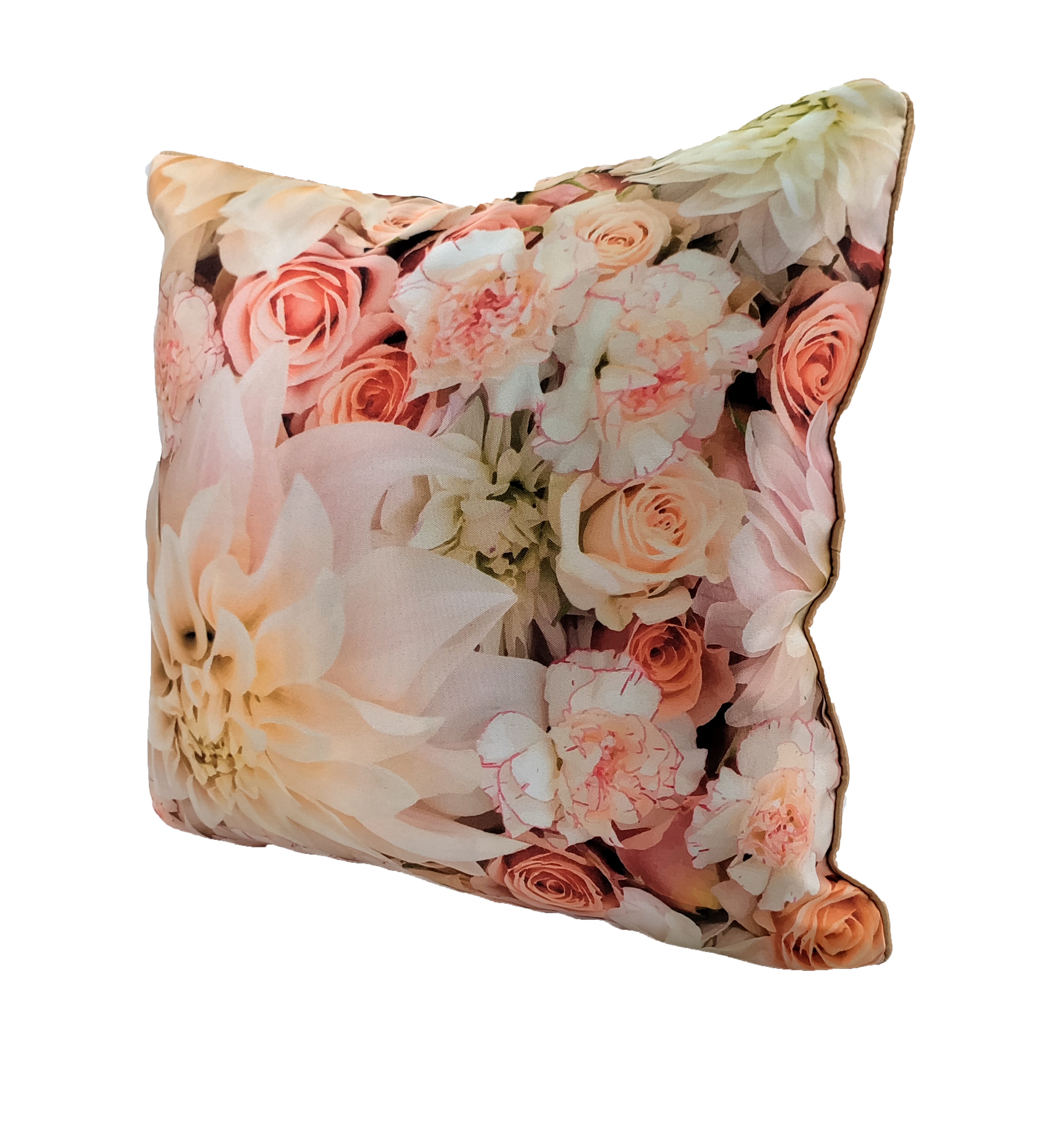 Floral Printed Multi Color Cushion